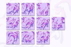 Purple Marble Liquid 1 Digital Paper Background Product Image 2
