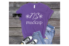 BELLA CANVAS 3001 t-shirt mockup BUNDLE Product Image 13