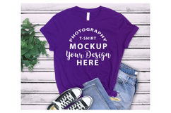 Bella Canvas 3001 Multi Color T-Shirt Mockup PSD Product Image 17