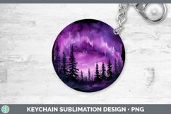 GorgeousPurple Keychain design.