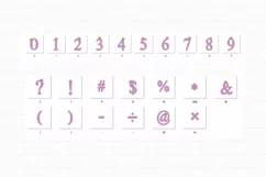 Polka Dots Alphabet Princess Crown Letters Girl Princess PNG Product Image 3
