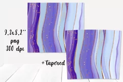 Purple vibes Tumbler Wraps Sublimation. 20 oz, PNG. Product Image 2
