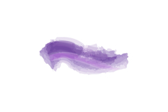 Purple splash watercolor stroke brush art element design Product Image 1