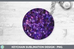 GorgeousPurple Keychain design.