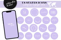 purple travel instagram highlight covers