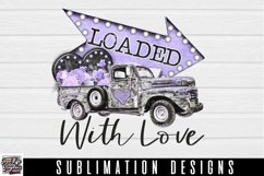 Purple Valentines truck design preview