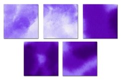 Purple Watercolor 3 Digital Papers Product Image 2