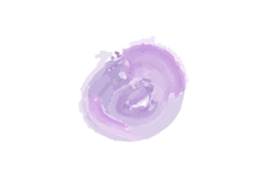 Purple watercolor ink brush art element design vector Product Image 1