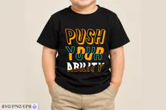 Push Your Ability T-Shirt Design SVG PNG Cut File Product Image 3