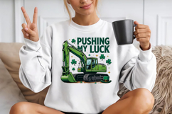 Pushing My Luck Kids St Patricks Day Png Product Image 2