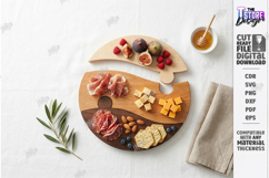 Puzzle Charcuterie Board Laser Cut| Serving Tray Kit | CNC Product Image 1