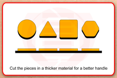 Laser cut SVG Montessori Geometric shapes puzzle template Product Image 4