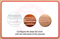 Laser cut Solar system puzzle SVG template digital download Product Image 4