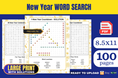 New York Word Search Book KDP Interior Product Image 1