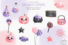 Pink Halloween Gnomes clipart Product Image 5