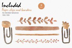 Paper note clipart, washi tape clipart, tag clipart, paper Product Image 2