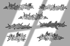 Floral Borders Paper Cut Product Image 2