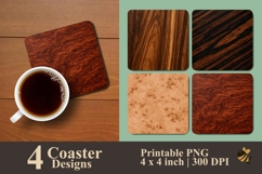 Forest Heritage Coaster Sublimation Design Product Image 1