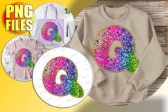 Q Doodle Letter Style Figure Cheerful Christmas Vibes! Product Image 1