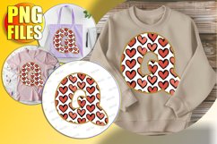 Q Doodle Letter Valentine Bright Joyful Spirit! Product Image 1