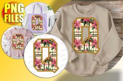Q Doodle Letter Style Clipart Merry Celebration Template! Product Image 1