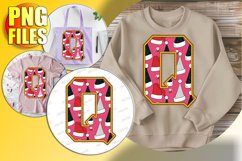 Q Doodle Letter Style Sublimation Merry Winter Character! Product Image 1