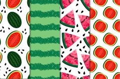 Watermelon Digital Paper Pattern Product Image 1