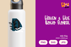 Haven &amp; Hue Boho Floral Monogram Product Image 1