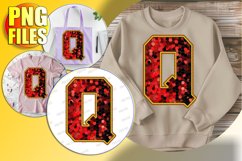 Q Doodle Letter Style Icon Merry Holiday Spirit! Product Image 1