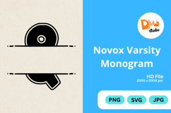 Novox Varsity Monogram Product Image 1