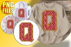 Q Doodle Letter Valentine Cheerful Festive Magic! Product Image 1