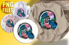 Q Doodle Letter Valentine Romantic Bright Design! Product Image 1