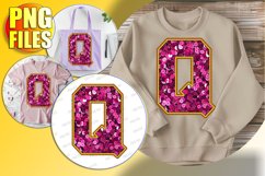 Q Doodle Letter Style Clipart Jolly Winter Vibes! Product Image 1