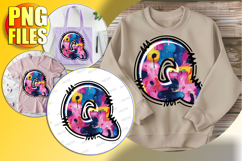Q Doodle Letter Valentine Cheerful Romantic Magic! Product Image 1