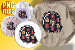 Q Doodle Letter Style Design Joyful Holiday Theme! Product Image 1