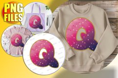 Q Doodle Letter Valentine Romantic Bright Magic! Product Image 1