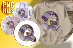 Q Doodle Letter Style Print Merry Winter Character! Product Image 1