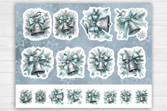 Christmas. Print &amp; Cut Stickers PNG / Christmas Bell Product Image 2