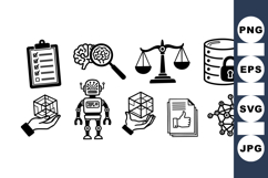 Tech Innovation Vector Icon Set For Digital Projects Product Image 1