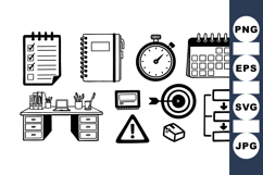 Business Workflow Icon for Productivity Product Image 1
