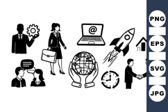 Business Strategy Icon Vector Product Image 1