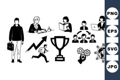 Professional Business Icons Set for Corporate Presentations Product Image 1