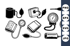 Vintage Medical Equipment Clipart Bundle for Crafts Product Image 1
