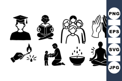 Spiritual Icon Bundle For Printable Crafts Product Image 1