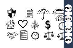 Hand Drawn Business Icon Set For Commercial Use Product Image 1