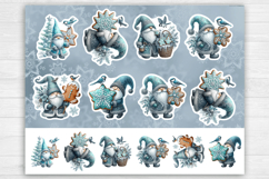 Christmas. Print & Cut Stickers PNG / Gnome Product Image 2