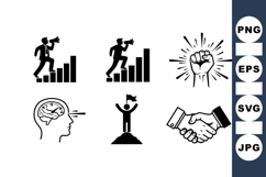Motivational Business Icon For Presentations Product Image 1
