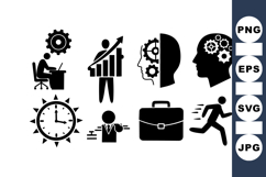 Business Productivity Icon For Presentations Product Image 1