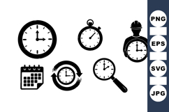Vector Time Management Icon For Projects Product Image 1