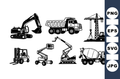 High Quality Construction Vehicle Clipart Illustration Product Image 1